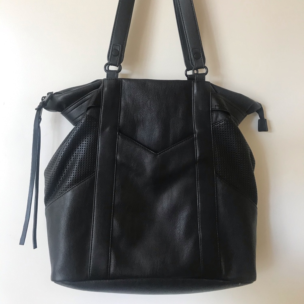 French Connection Black Tote Bag